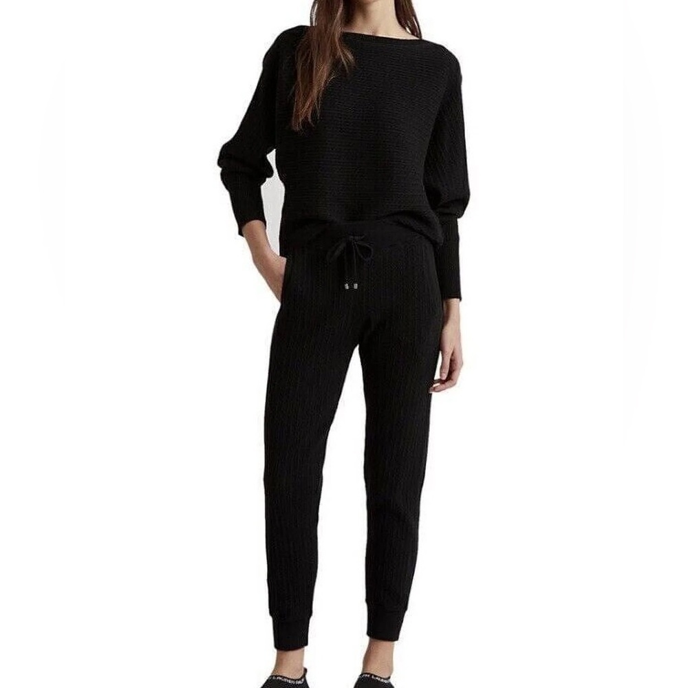 Lauren Ralph Lauren Black Jogger Pants